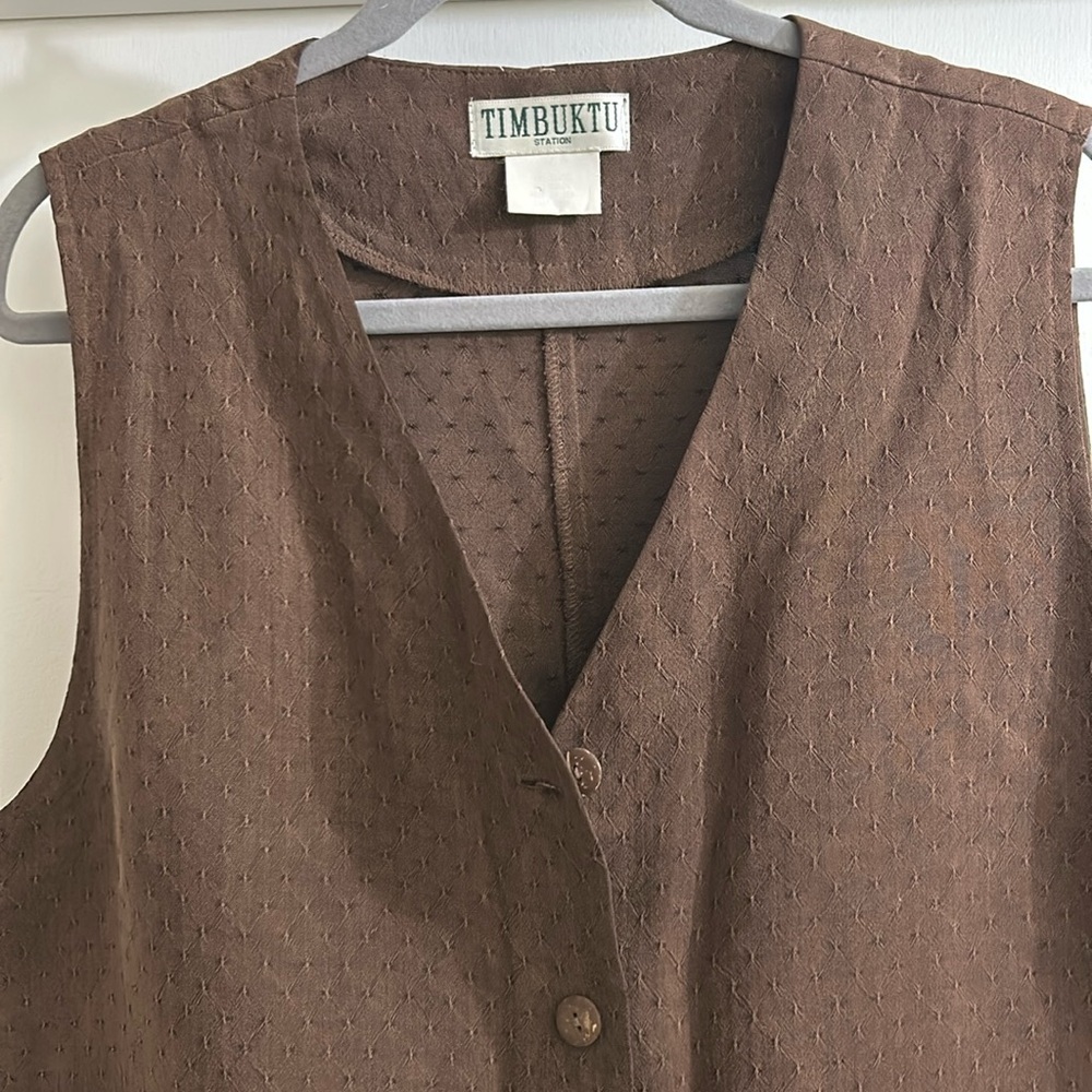 Timbuktu large Vintage Vest